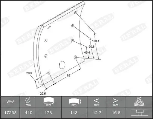BERAL kbl1723891549 für Mercedes MAN