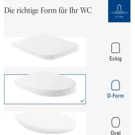 Villeroy & Boch Subway WC-Sitz Weiß