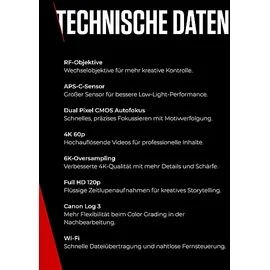 Canon EOS R50 V + RF-S 14-30 mm F4-6,3 IS STM PZ Kit