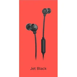 Motorola Sound Earbuds 3-S mit Mikrofon | Anti-Tangle-Kabel, tiefem Bass und ergonomischem Design mit bequemer Passform | 3,5 mm | Schwarz