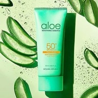 Holika Holika Aloe Soothing Essence Waterproof sun gel spf50+/pa++++ łagodzący krem z filtrem przeciwsłonecznym 10 (Sonnencreme, SPF 50+, 100 ml)