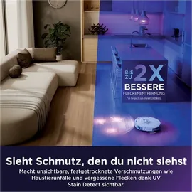 Shark PowerDetect UV Reveal 2-in-1 Weiß RV3010XEEUWH