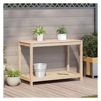 vidaXL Pflanztisch mit Ablage 108 x 50 x 75 cm Holz