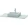Duravit Konsole XSquare 120x55cm, Nord we s-matt, m 1 Ausschnitt
