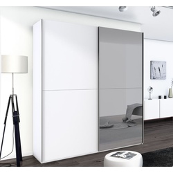 Rauch YourJoyce Schwebetürenschrank 2 Türen Weiß 1 Spiegel