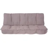 PATIO Auflagen Set für Hollywoodschaukel Polster Sitzkissen Latina Bankauflage