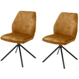 MCA furniture Esszimmerstuhl 52 x 89 x 64 cm (B/H/T) (2-er Set, 2 St)