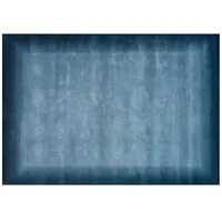 OCI DIE TEPPICHMARKE Handgeknüpfter Naturteppich ¦ blau ¦ Wolle