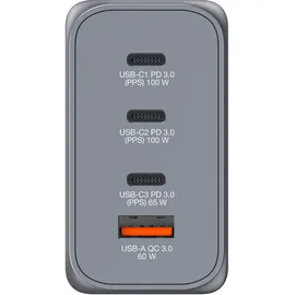 Verbatim GNC-200 GaN Charger 200W USB A/C