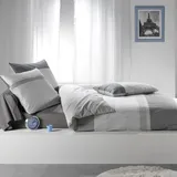 Traumschlaf Bettwäsche Spencer grau | Gr.: 135/200 40/80