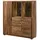 Wolf Möbel Highboard 140 x 150 x 40 cm Akazie lackiert / Beige
