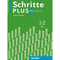 Hueber Schritte plus Neu 1+2 A1 Testtrainer mit Audio-CD