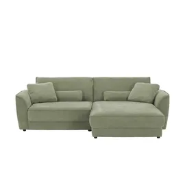 Lounge Collection Eckcouch Flachgewebe 2-Sitzer Grün