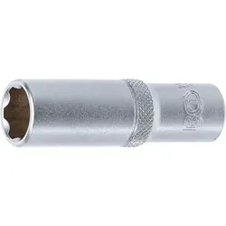 Steckschlüssel-Einsatz Super Lock, tief Innenvierkant 10mm (3/8") SW 13mm