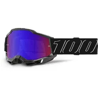 100% Accuri 2 MX Offroad Brille Blackline w/Red/Blue Mirror