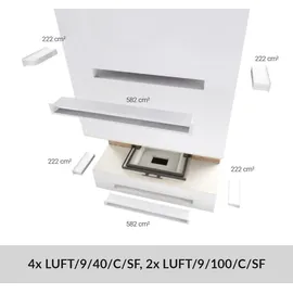 Kratki NBC 800/400 Stahl Schwarz