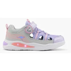 Sandale - mit Licht - Damen - grau - 35