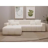 GRAINGOLD Ecksofa Nork Creme Links