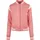 URBAN CLASSICS Inset College Jacke Pink / White XS