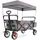 FUXTEC Fuxlife Einsteiger Bollerwagen FX-CT500 Grau