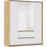 Rauch »Mainz mit Spiegel und Passepartout« optional mit Beleuchtung, Außentüren mit Push-to-Open Funktion