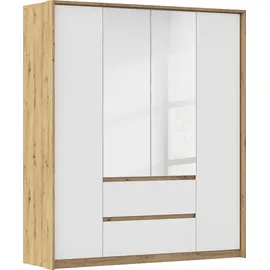 Rauch »Mainz mit Spiegel und Passepartout« optional mit Beleuchtung, Außentüren mit Push-to-Open Funktion