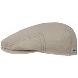 Stetson Flat Cap (1-St) Schirmmütze mit Schirm, Made in the EU beige 62 cm