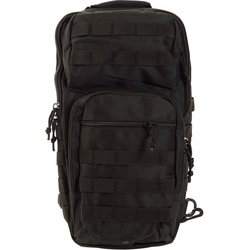 Mil-Tec Assault Pack, Umhängetasche groß - Schwarz