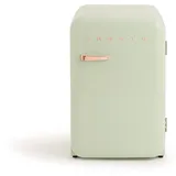 CREATE / RETRO FRIDGE 83.5 ROSE GOLD/Kühlschrank Pastellgrün, Türgriff, Griff Rose Gold/Minibar, Gefrierkapazität, 83.5 cm