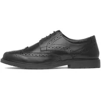 Hush Puppies Damen Verity Brogue Oxford, Schwarz, 41 EU - 41 EU