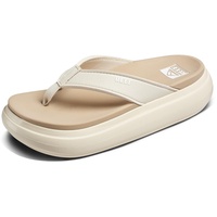 Reef Damen Cushion Bondi Sandale (Größe 37.5, weiss)