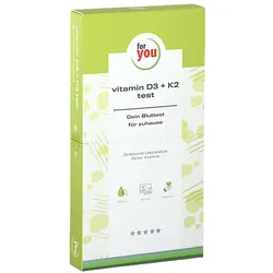 For You Vitamin D3  Test Bluttest für zuhause