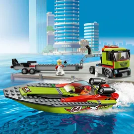 LEGO City Rennboot-Transporter 60254