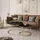 lookway COUCHTISCH CIRI 2-in-1 CHROME gold
