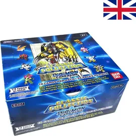 Bandai Namco Entertainment Digimon Card Game - Classic Collection EX01 Booster Display (24 Packs) - EN