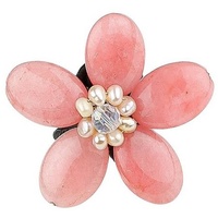 COLLEZIONE ALESSANDRO Ring " Marseille " in pink | Gr.: onesize
