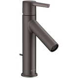 Hansgrohe Axor Starck 100 mit Hebelgriff und Zugstangen-Ablaufgarnitur Brushed Black chrome 10001340,