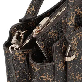 GUESS Eco Erica 2 Compartment Mini Tote Brown Logo - Einheitsgröße