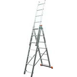 Krause Aluminium-Vielzweckleiter CORDA Globus mit Treppenfunktion 5,10 m