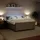 vidaXL Boxspringbett 180 x 200 cm Hellgrau
