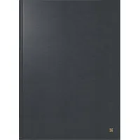 Brunnen Buchkalender 787 A4 Leder schwarz