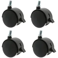 MS Beschläge Möbelrolle Ø50mm 4er Pack