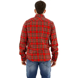 Brandit Textil Check Langarmhemd Tartan M
