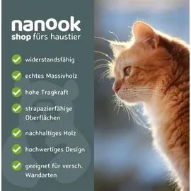 nanook shop Katzentreppe 3-stufig - Katzen Kletterwand