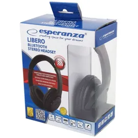 Esperanza EH163K Drahtloser Bluetooth Stereo Kopfhörer Libero