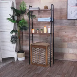MCW Standregal Dunkelbraun