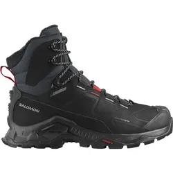 SALOMON Herren Trekkingsandale SHOES QUEST WINTER, Black/Goji Berry/Monument, 44