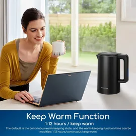 Aigostar 1,7 l Schwarz