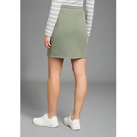 KangaROOS Jerseyrock Damen Wickeloptik Khaki 48