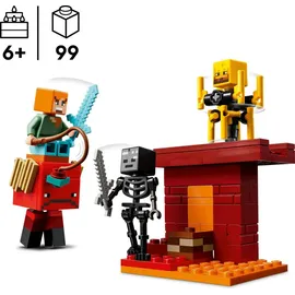 LEGO Minecraft Das Lava-Duell im Nether 21266